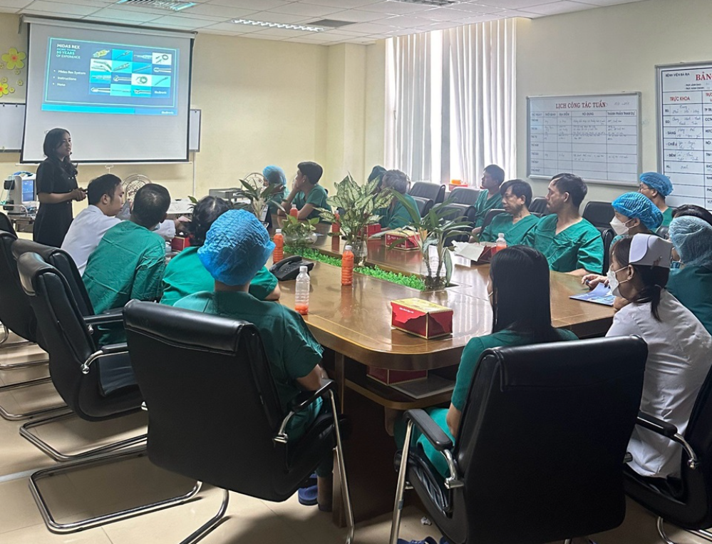 SỰ KIỆN GIỚI THIỆU SẢN PHẨM TẠI BỆNH VIỆN BÀ RỊA